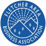 Blue Circular Fletcher Area Business Association logo