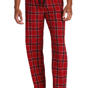 Male model wearing District ® Flannel Plaid Pant - DT1800